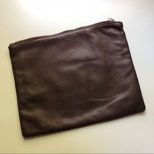 Baggu Large Pouch, in Dark Eggplant